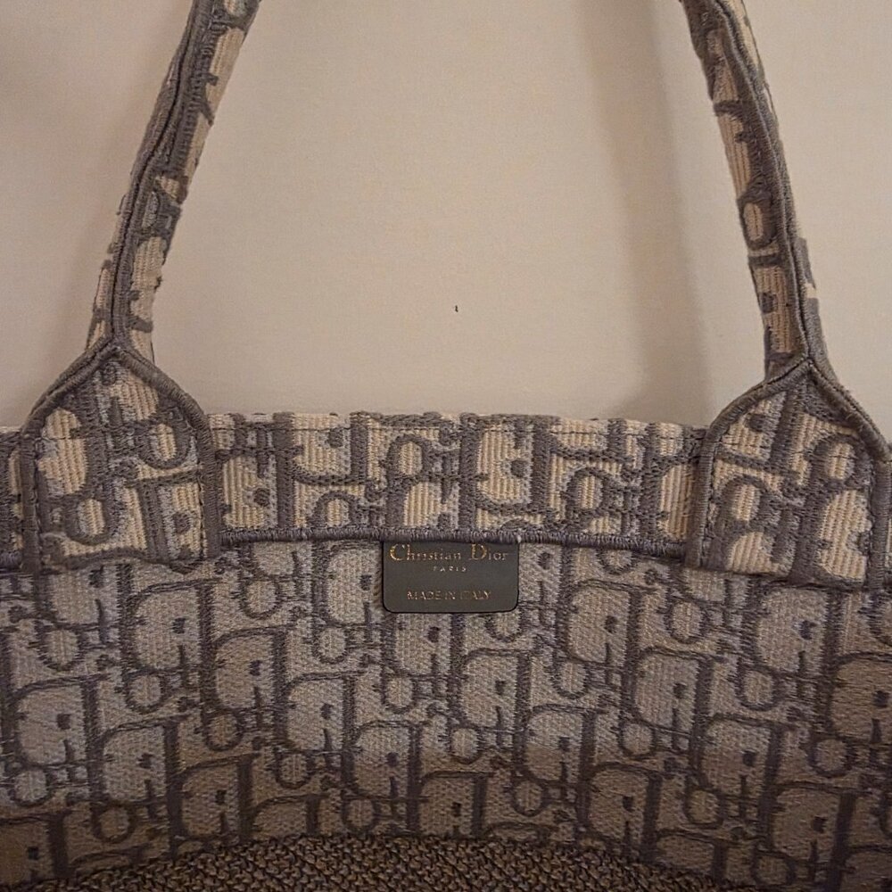 Authentic Christian Dior Book Tote - Picture 3 of 9